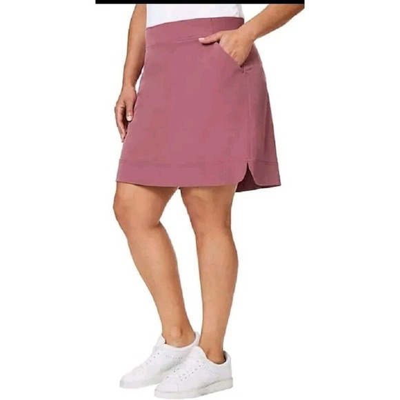 32 Degrees Womens XXL Skirt Skort Pink, Cool Scarlet Oak Golf Tennis XXLarge NWT - Picture 1 of 3